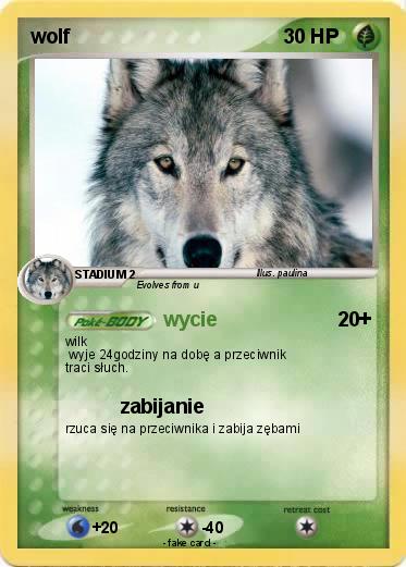 Pokemon wolf
