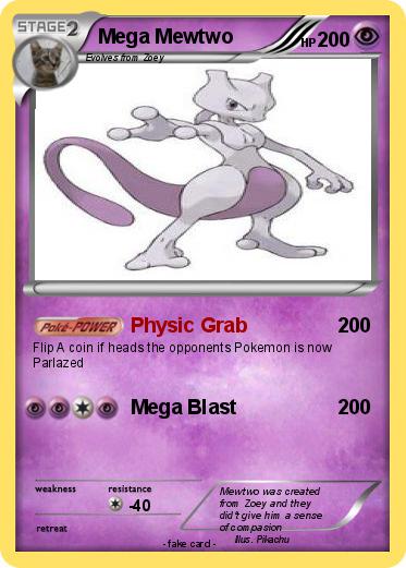 Pokemon Mega Mewtwo