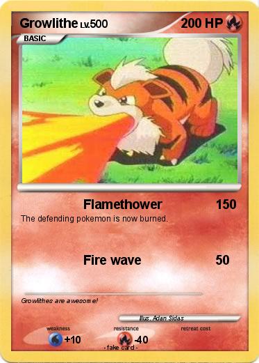 Pokemon Growlithe