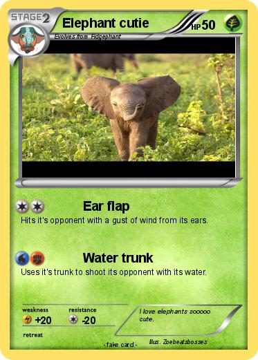 Pokemon Elephant cutie