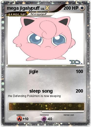 Pokemon mega jigalypuff