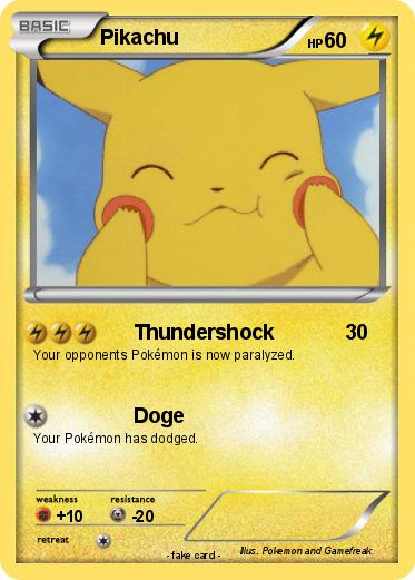 Pokemon Pikachu