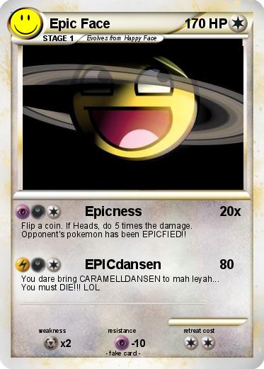 Pokemon Epic Face