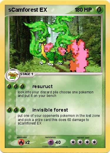 Pokemon sCamforest EX                  1