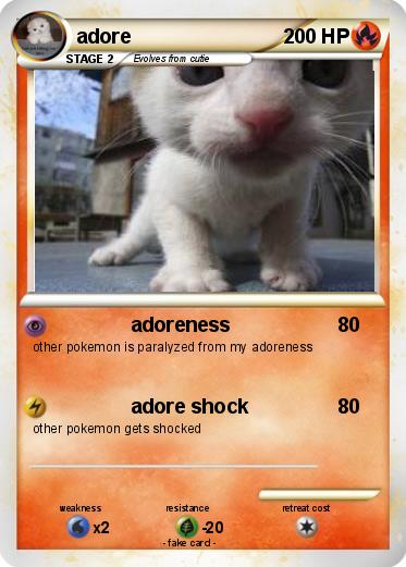 Pokemon adore