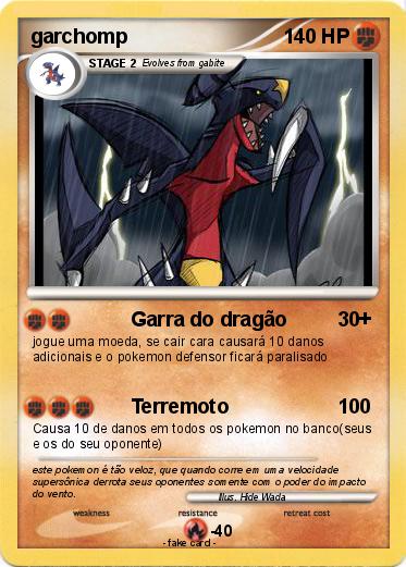 Pokemon garchomp