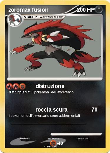 Pokemon zoromax fusion