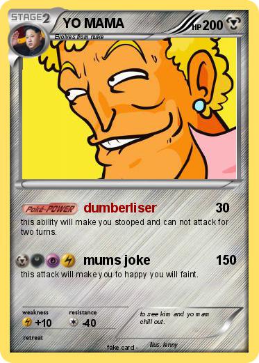Pokemon YO MAMA