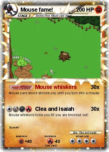 Pokemon Mouse fame!