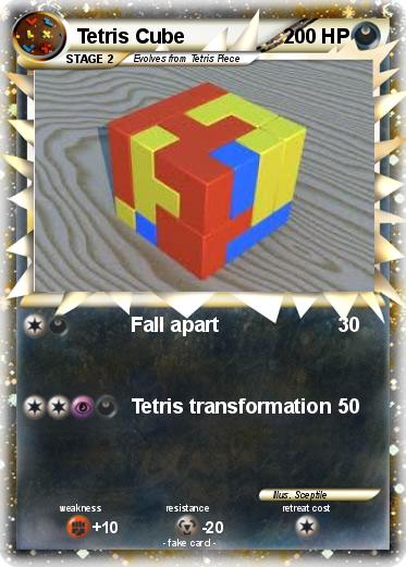 Pokemon Tetris Cube