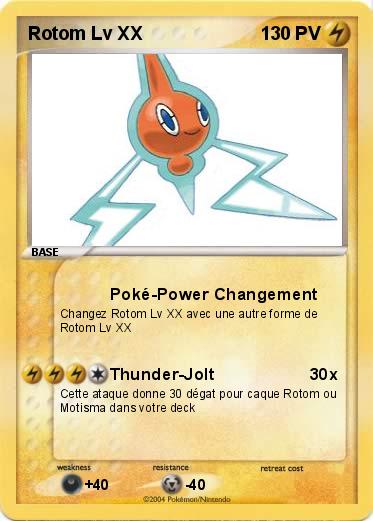 Pokemon Rotom Lv XX