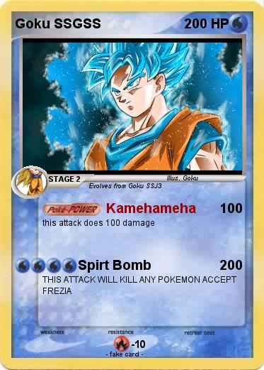 Pokemon Goku SSGSS