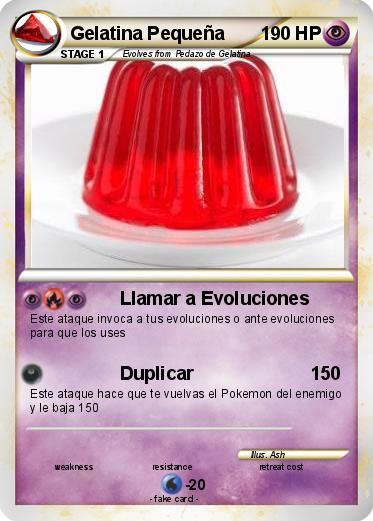 Pokemon Gelatina Pequeña