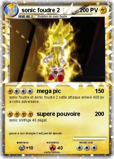 Pokemon sonic foudre 2