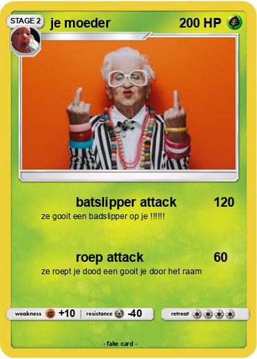 Pokemon je moeder