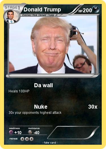 Pokemon Donald Trump