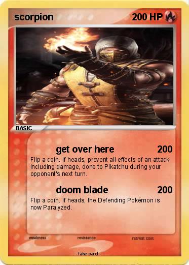 Pokemon scorpion