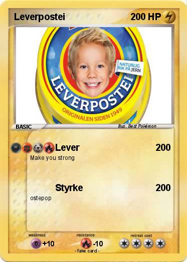 Pokemon Leverpostei