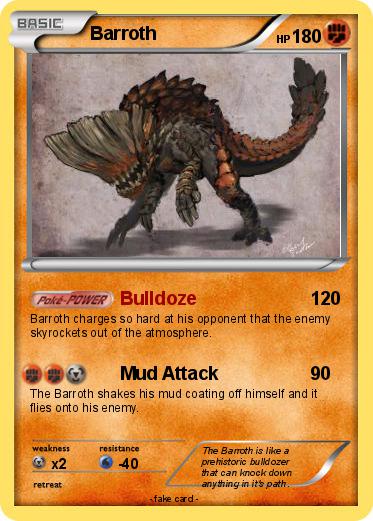 Pokemon Barroth