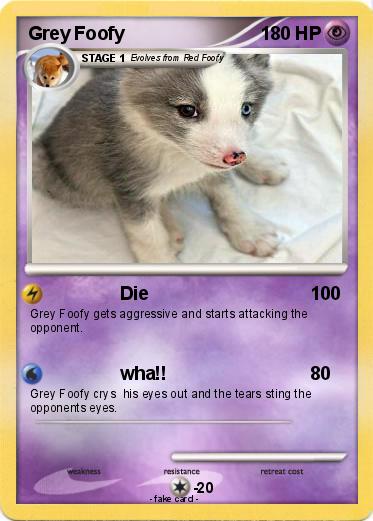 Pokemon Grey Foofy