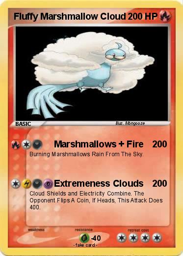 Pokemon Fluffy Marshmallow Cloud