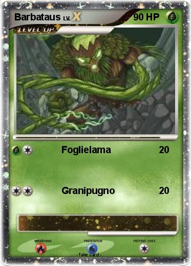 Pokemon Barbataus