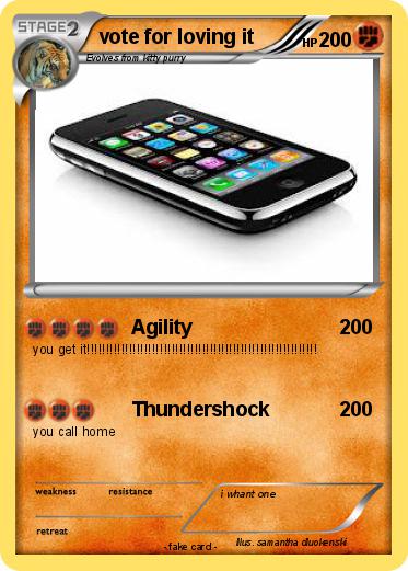 Pokemon vote for loving it