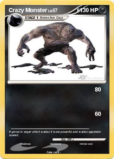 Pokemon Crazy Monster