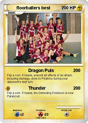 Pokemon floorballers best