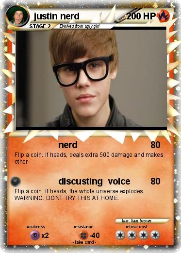Pokemon justin nerd