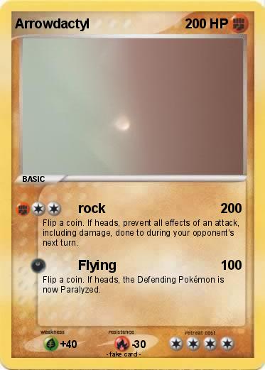 Pokemon Arrowdactyl