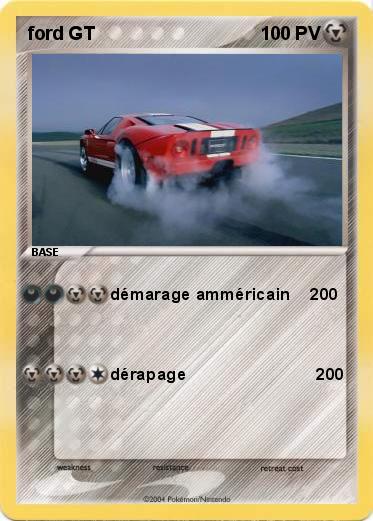 Pokemon ford GT