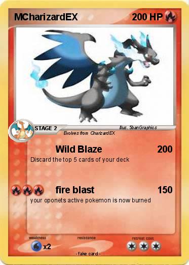 Pokemon MCharizardEX