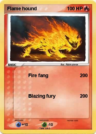 Pokemon Flame hound