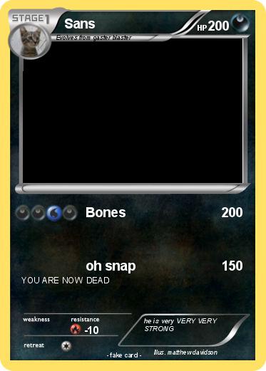 Pokemon Sans
