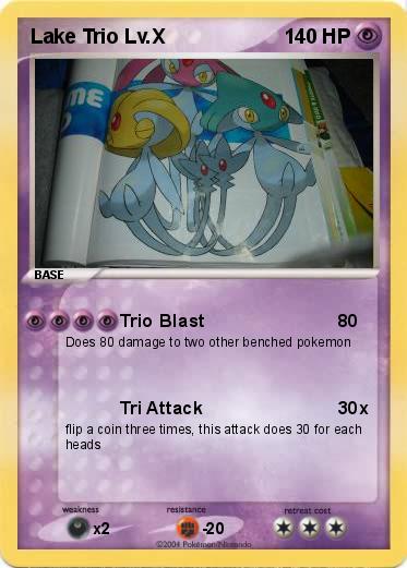 Pokemon Lake Trio Lv.X