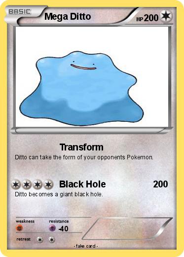 Pokemon Mega Ditto