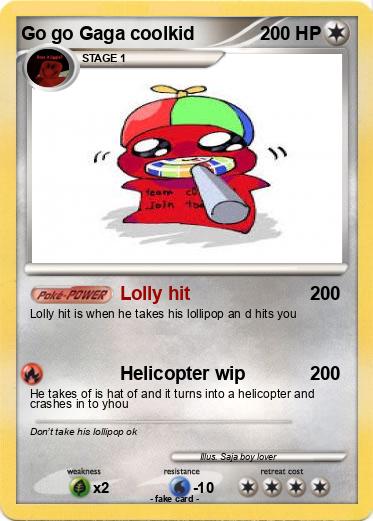 Pokemon Go go Gaga coolkid