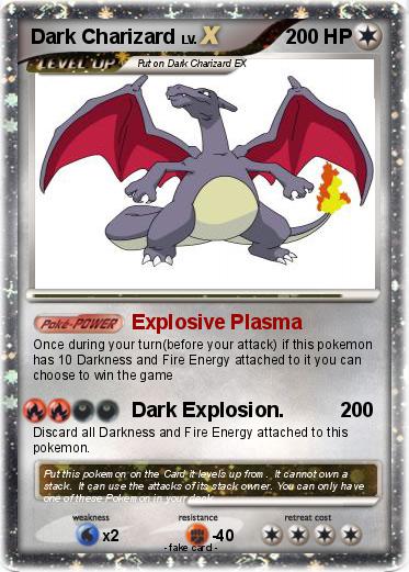 Pokemon Dark Charizard