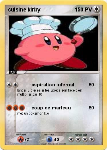 Pokemon cuisine kirby