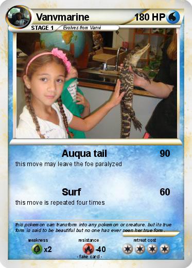 Pokemon Vanvmarine