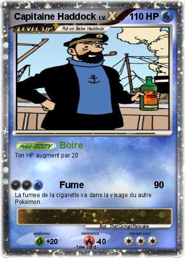 Pokemon Capitaine Haddock
