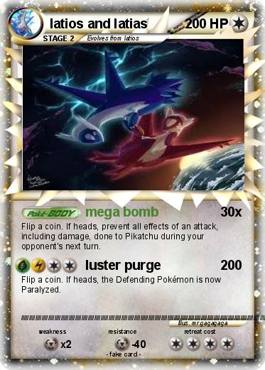 Pokemon latios and latias