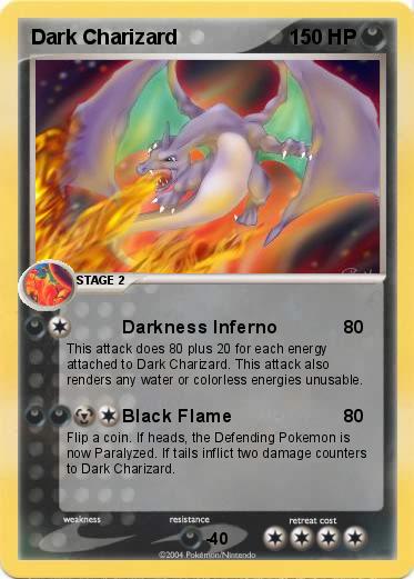 Pokemon Dark Charizard