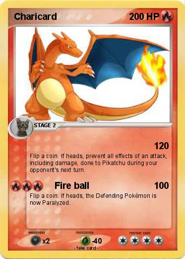 Pokemon Charicard