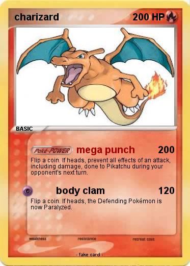 Pokemon charizard