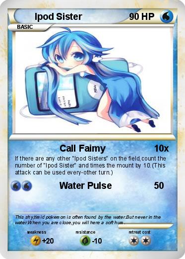 Pokemon Ipod Sister