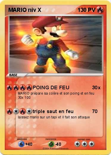 Pokemon MARIO niv X