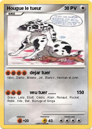 Pokemon Hougue le tueur