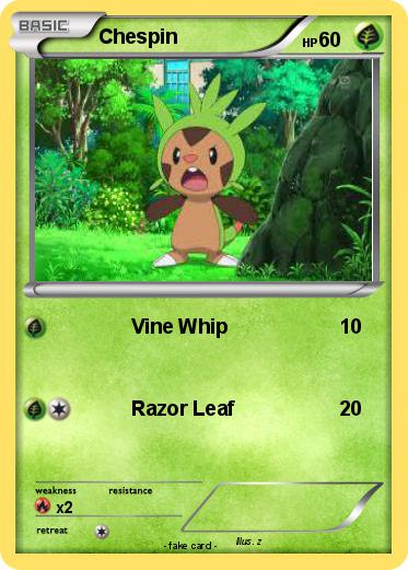 Pokemon Chespin